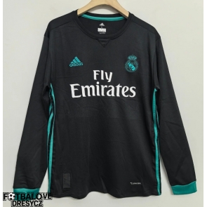 Real Madrid 2017-2018 Retro Venkovní Dres Dlouhý Rukáv Real Madrid 2017-2018 Retro Venkovní Dres Dlouhý Rukáv
